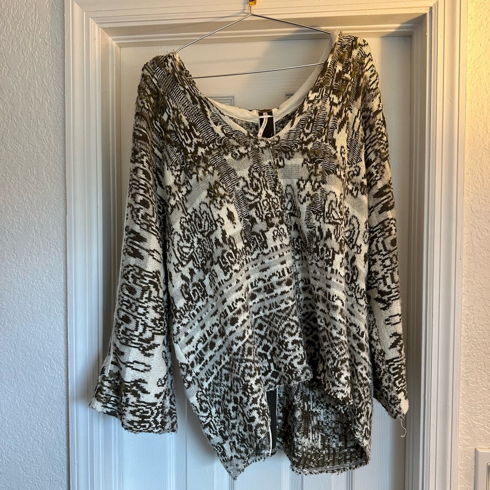 Free people hooded sweater